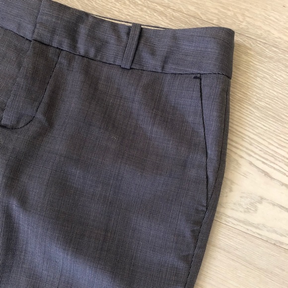 Banana Republic Ryan Fit Navy Wool blend Cuffed Dress Pants - Picture 12 of 16